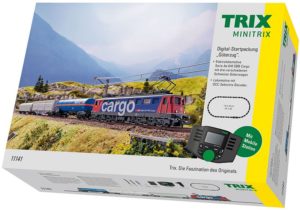 Minitrix 11141 Digitale Startpackung "SBB Güterzug"