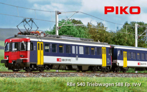 Piko SBB RBe 540 und BDt "NPZ"