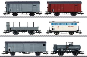 Märklin 46520 6-teiliges Güterwagen-Set, passend zur "Köfferli-Lok"